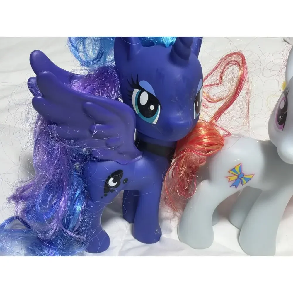 My Little Pony Princesses Celestia Luna 6” Pegasus Magic Figurine 2016 G4 Unicor
